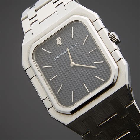 audemars piguet royal oak lady square rare steel|audemars piguet royal oak buy.